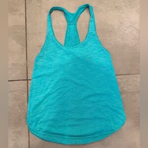 lululemon athletica Racerback Tank Top in Teal